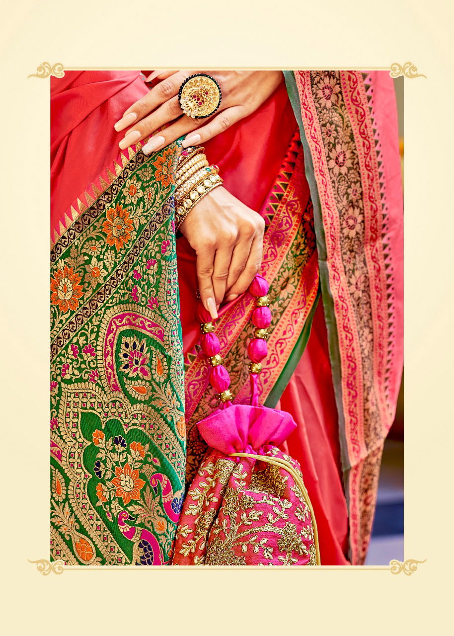 Rajpath Aarchi Silk Designer Fancy Wear Banarasi Silk Latest Saree Collection